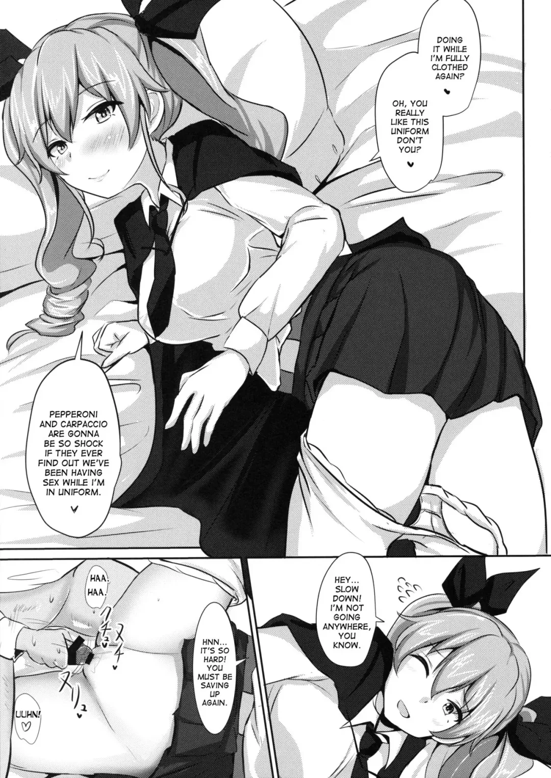 [Poshi] Anchovy Nee-san White Sauce Zoe Fhentai - Page 16