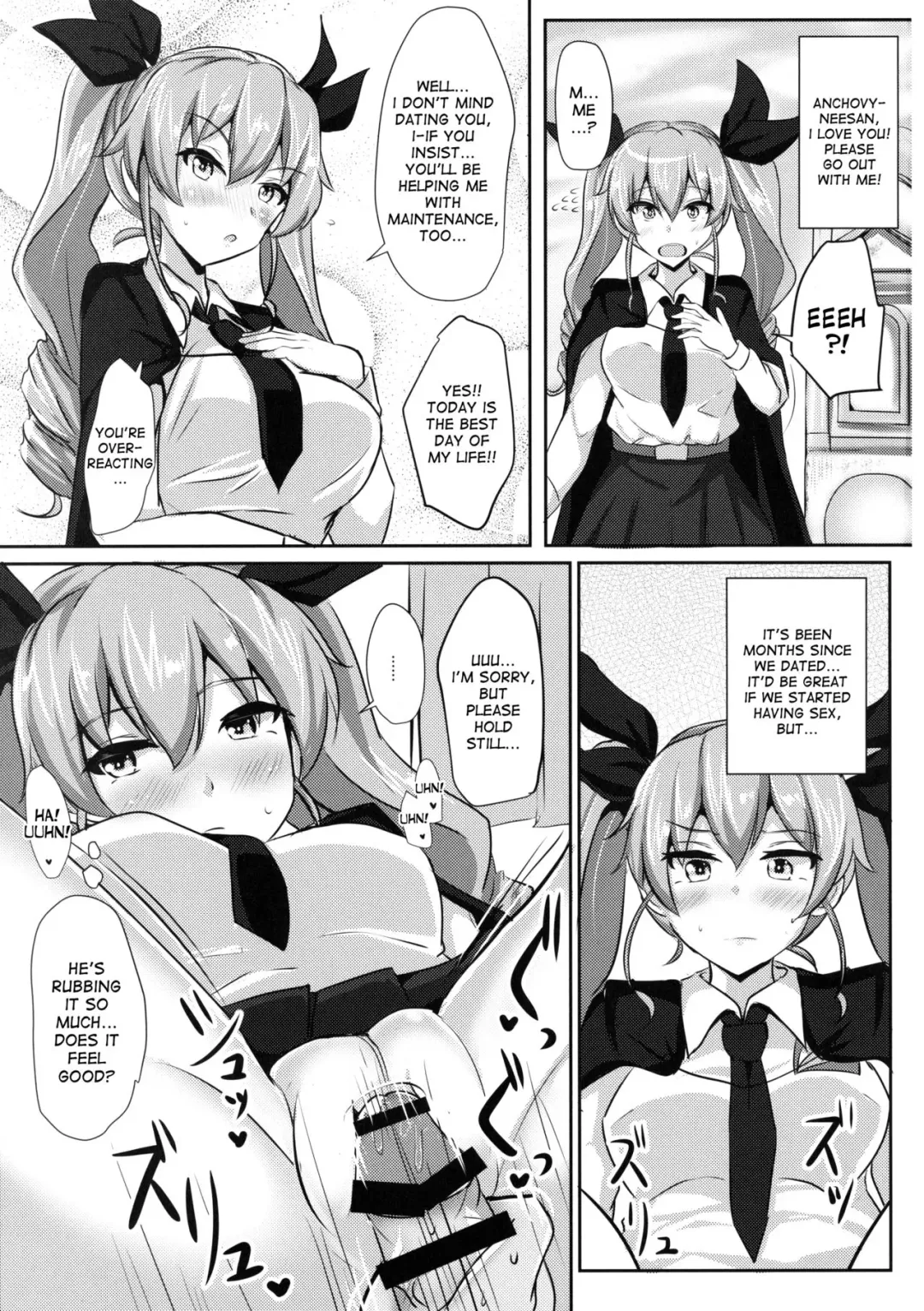 [Poshi] Anchovy Nee-san White Sauce Zoe Fhentai - Page 2