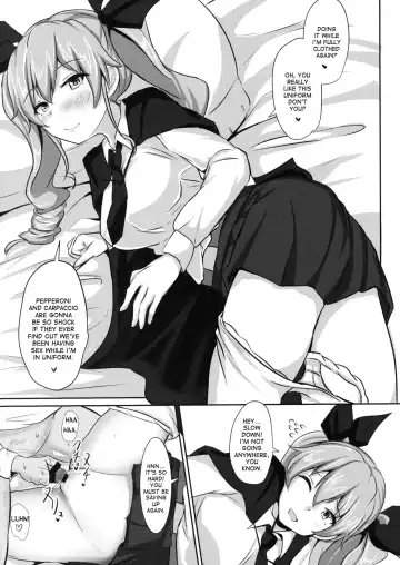 [Poshi] Anchovy Nee-san White Sauce Zoe Fhentai - Page 16