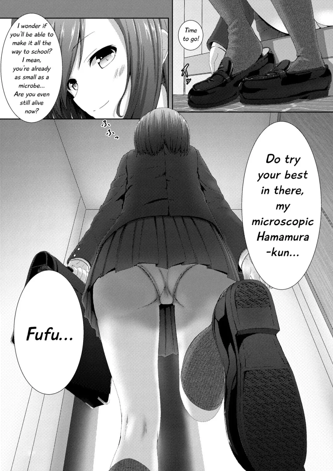 [Dre - Hachimitsu] Soutaisei Kyodai Shoujo | Relative Giantess Fhentai - Page 30