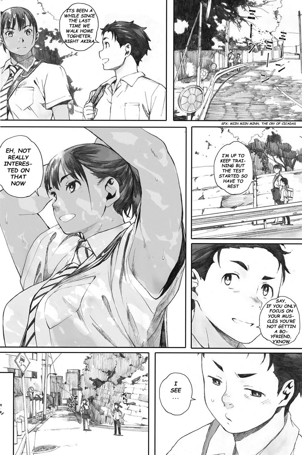 [Arai Kei] Hougan Kanojo Zenpen | Shot-put Girlfriend Part One Fhentai - Page 8