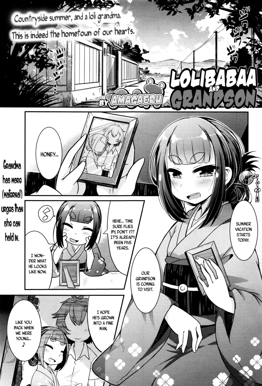 Read [Amagaeru] Lolibabaa to Mago | Lolibabaa and Grandson - Fhentai.net