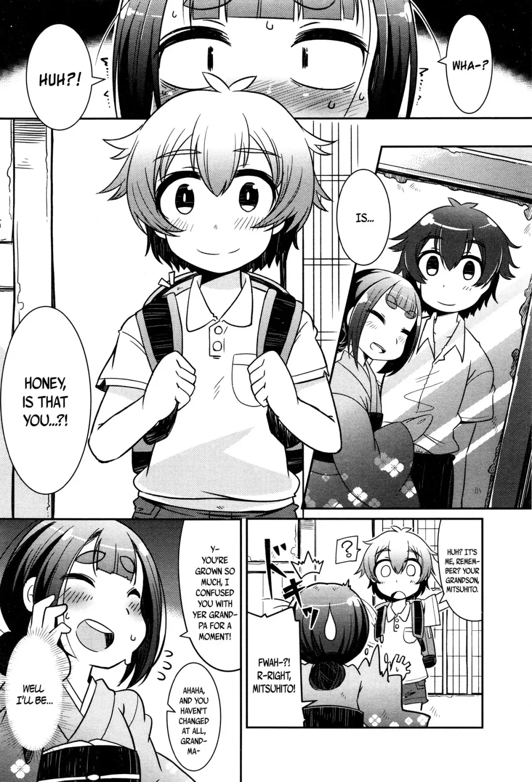 [Amagaeru] Lolibabaa to Mago | Lolibabaa and Grandson Fhentai.net - Page 2