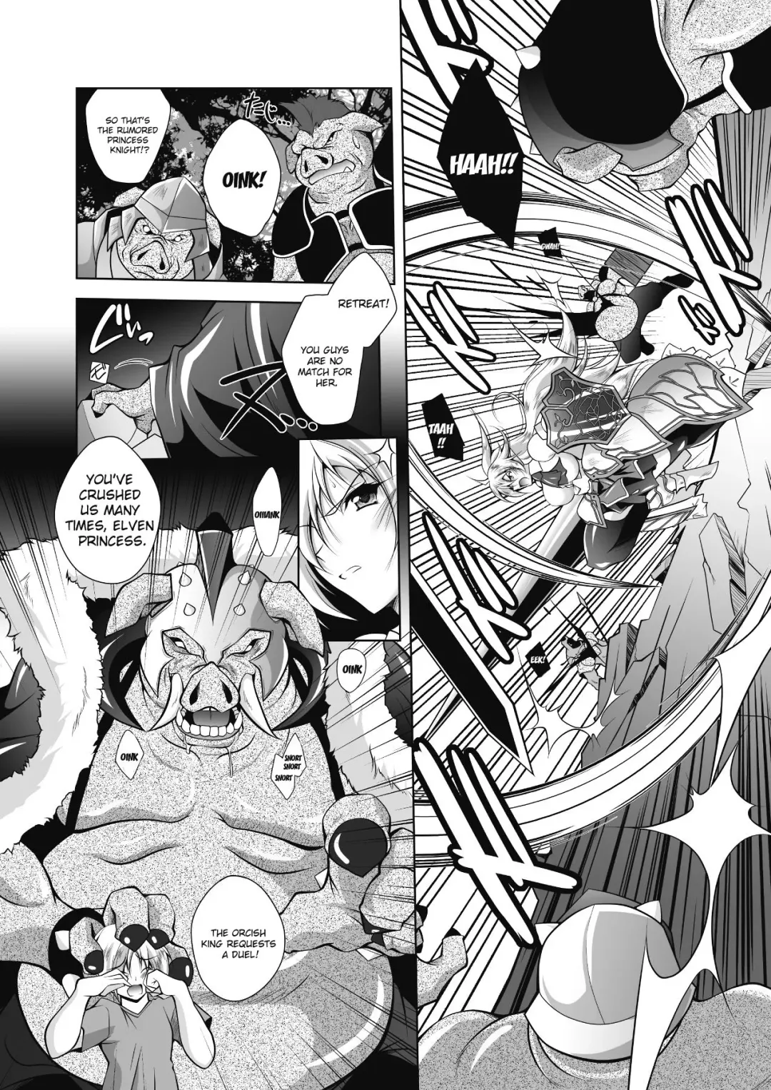 [Parfait] Juuyoku ni Kegareta Elf Hime Kishi Sefiria | An Elf Sullied by Bestial Lust Princess Knight Sefiria Fhentai - Page 2