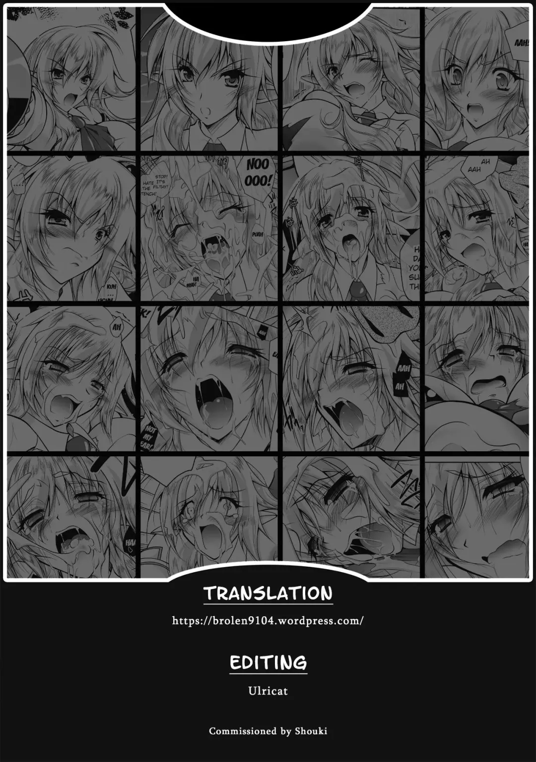 [Parfait] Juuyoku ni Kegareta Elf Hime Kishi Sefiria | An Elf Sullied by Bestial Lust Princess Knight Sefiria Fhentai - Page 23