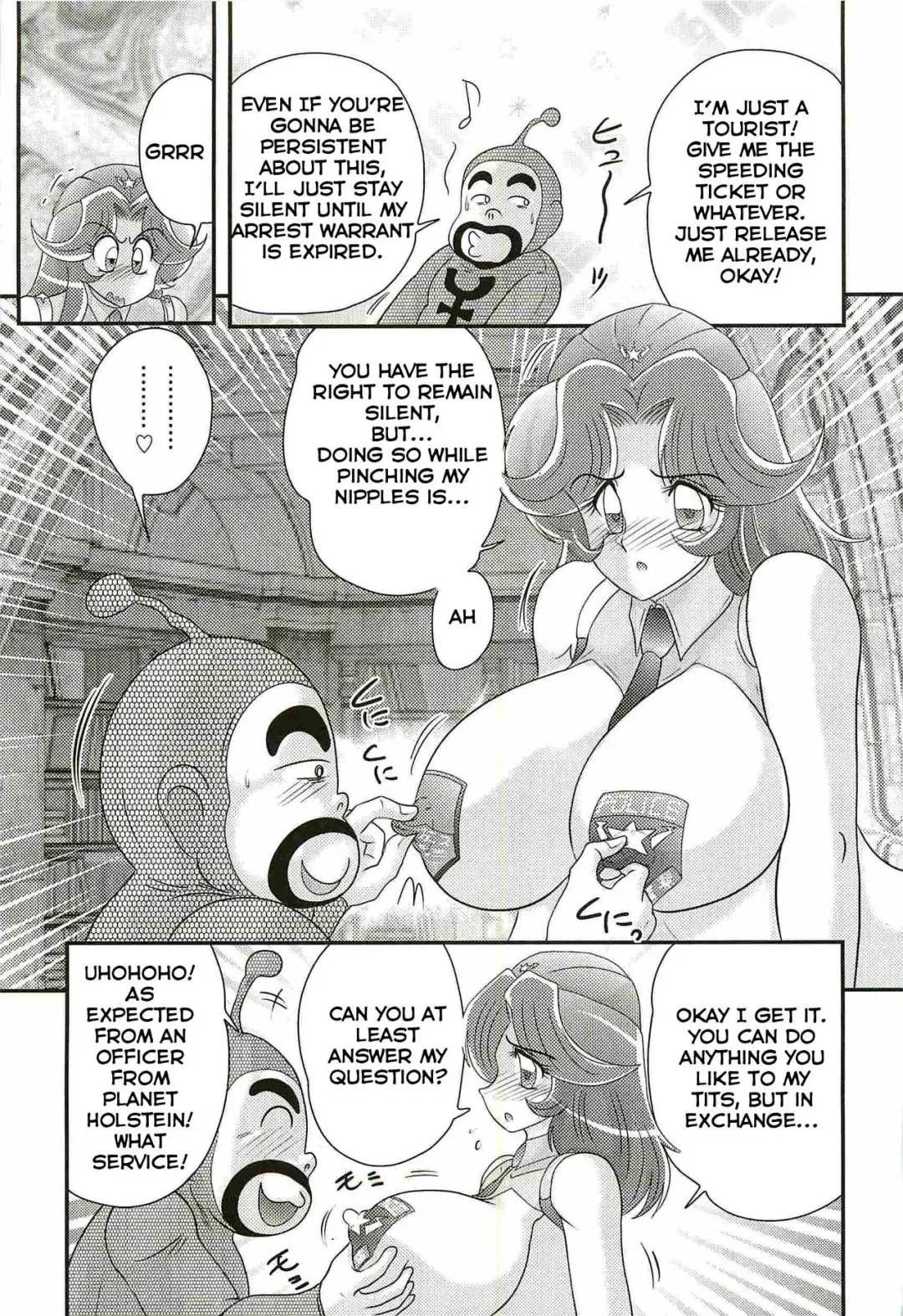 [Kamitou Masaki] Uchuu Fukei Karen Junsa -Kouzen Waisetsu- | Space Police Karen Ch. 5 Fhentai - Page 4