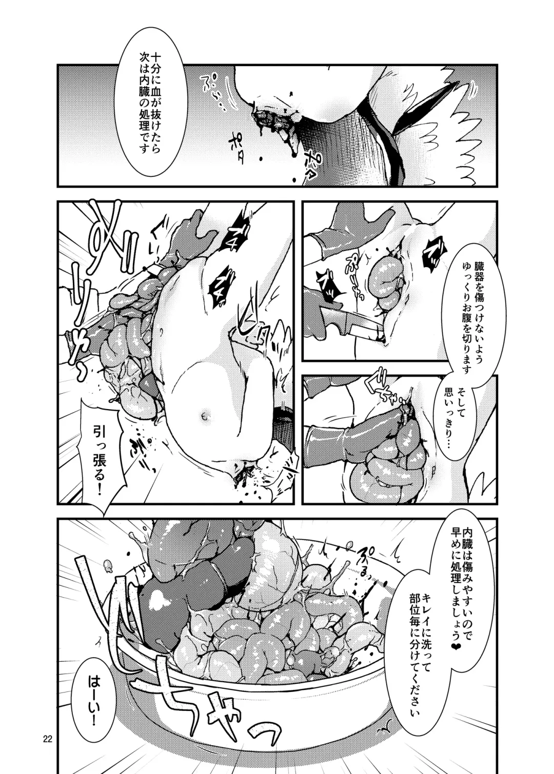 [Harasaki - Magifuro Konnyaku] R-18G na Gensoukyou no Gohan Goudoushi Fhentai - Page 22