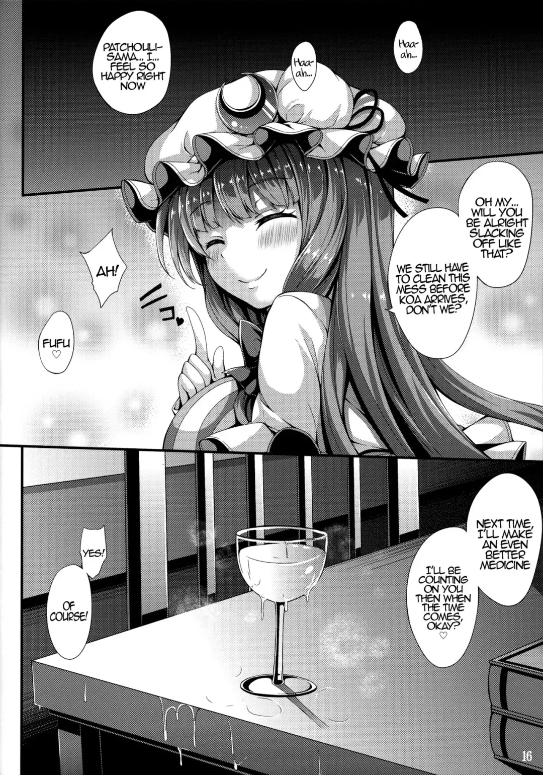 [Yukiusagi.] Patchou Milk Fhentai - Page 15