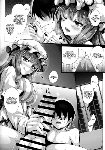 [Yukiusagi.] Patchou Milk Fhentai - Page 5
