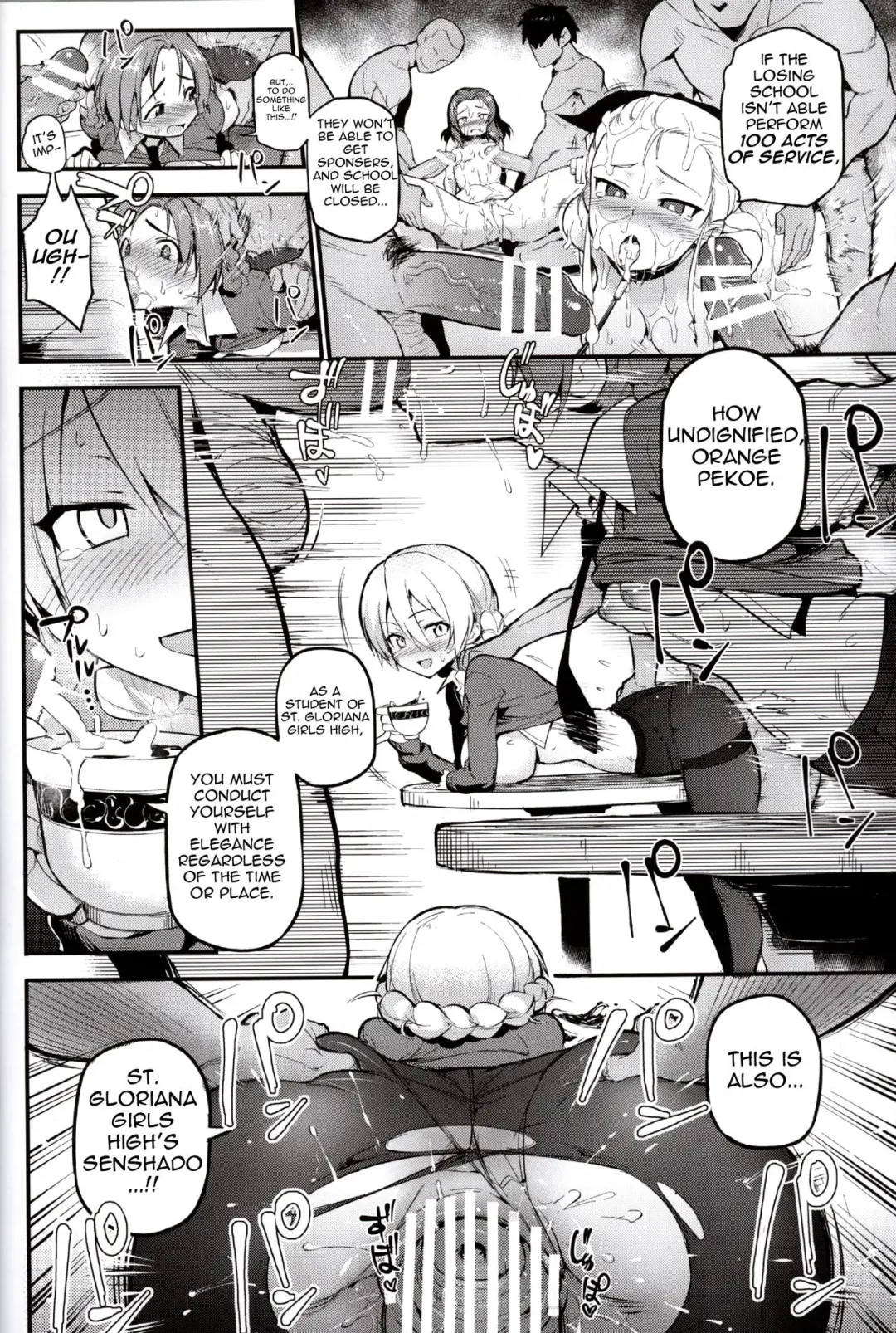 [Try] GIRLS und PENISES Girls und Panzer Haikou Hyakkai Houshi Hen Fhentai - Page 4