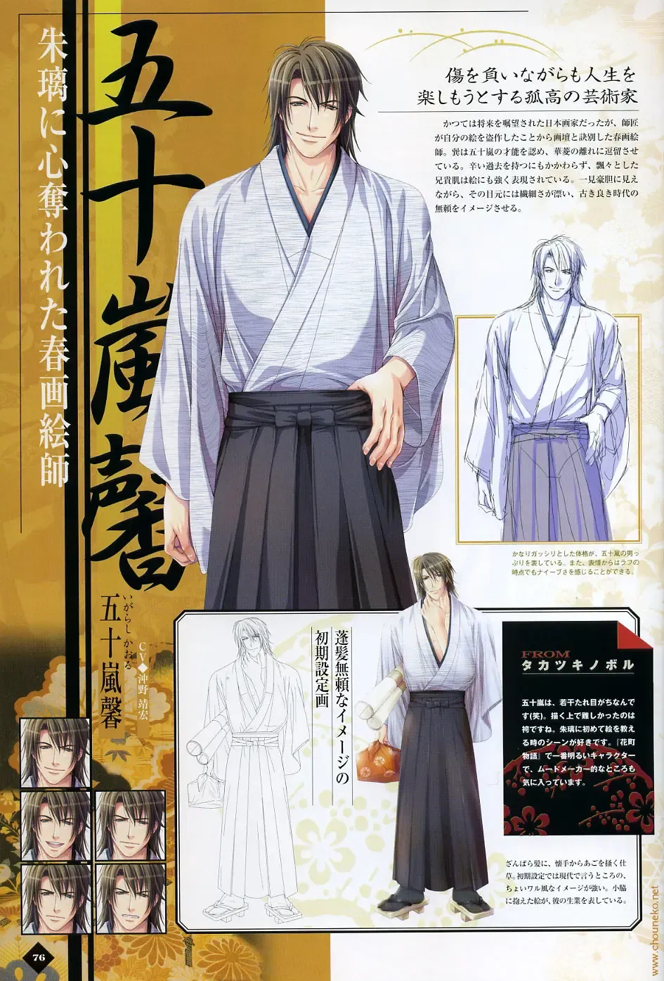 [Takatsuki Noboru] Hanamachi Monogatari Settei Gashuu Fhentai - Page 70