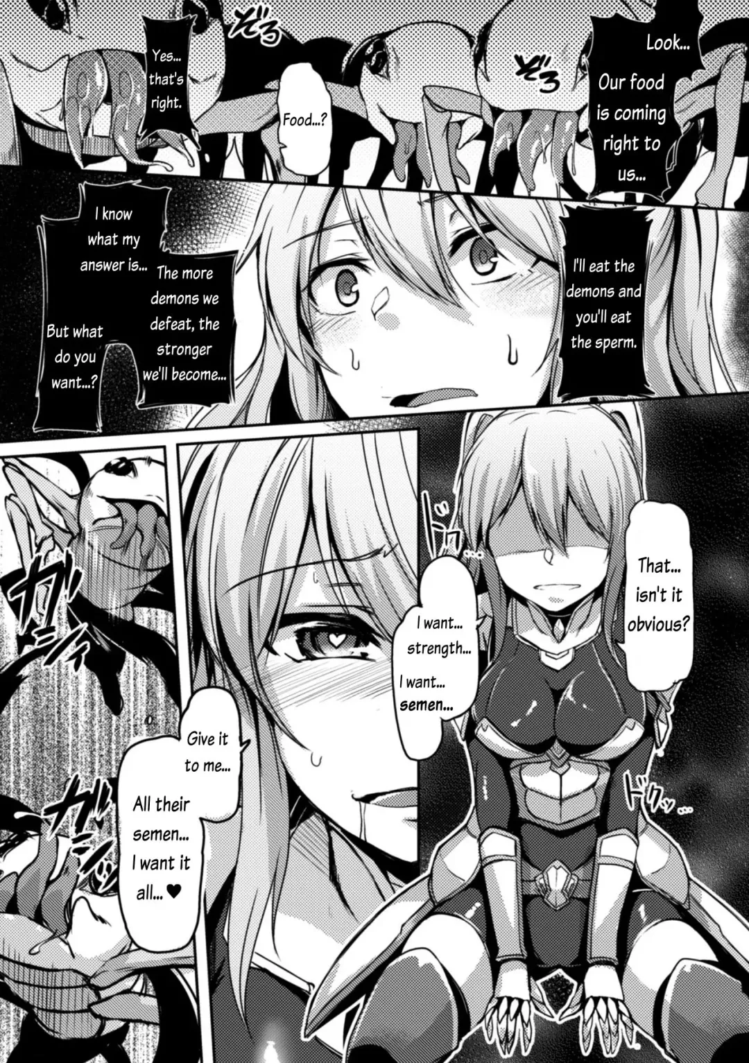 [Hirno] Mamono Karai no Yoroi | Demon Eating Armor Fhentai - Page 17