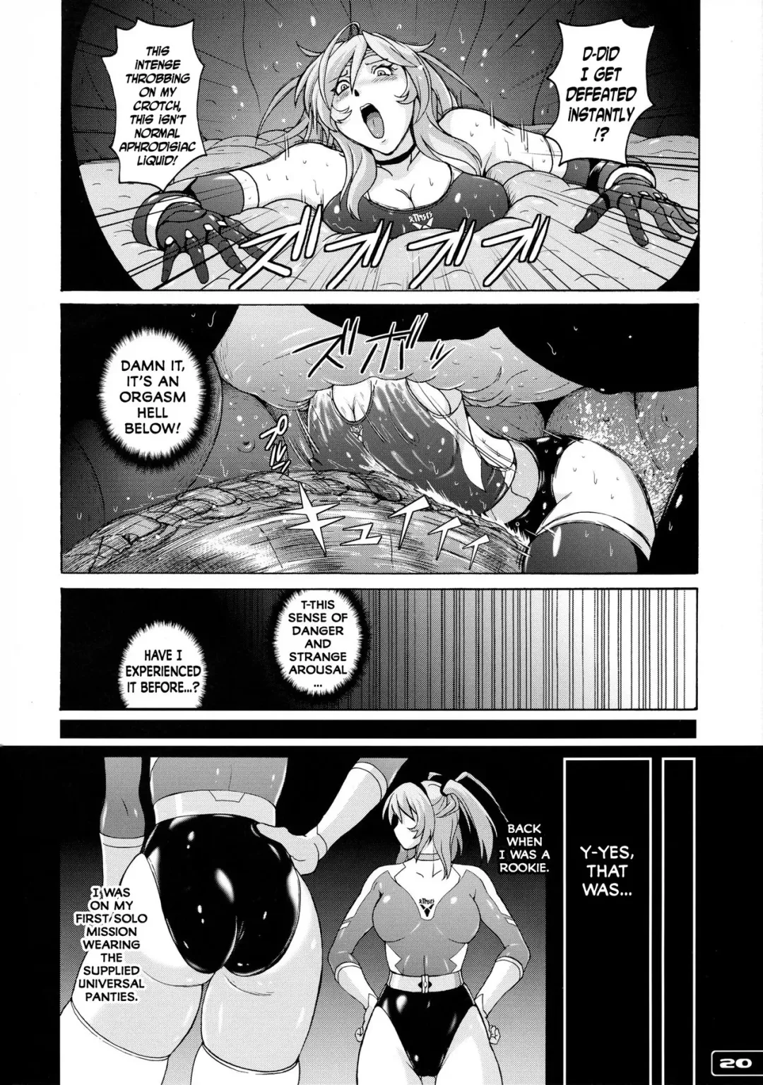 [Murasaki Nyaa] Pitapita Kyouei Mizugi Senshi 3 Fhentai - Page 20