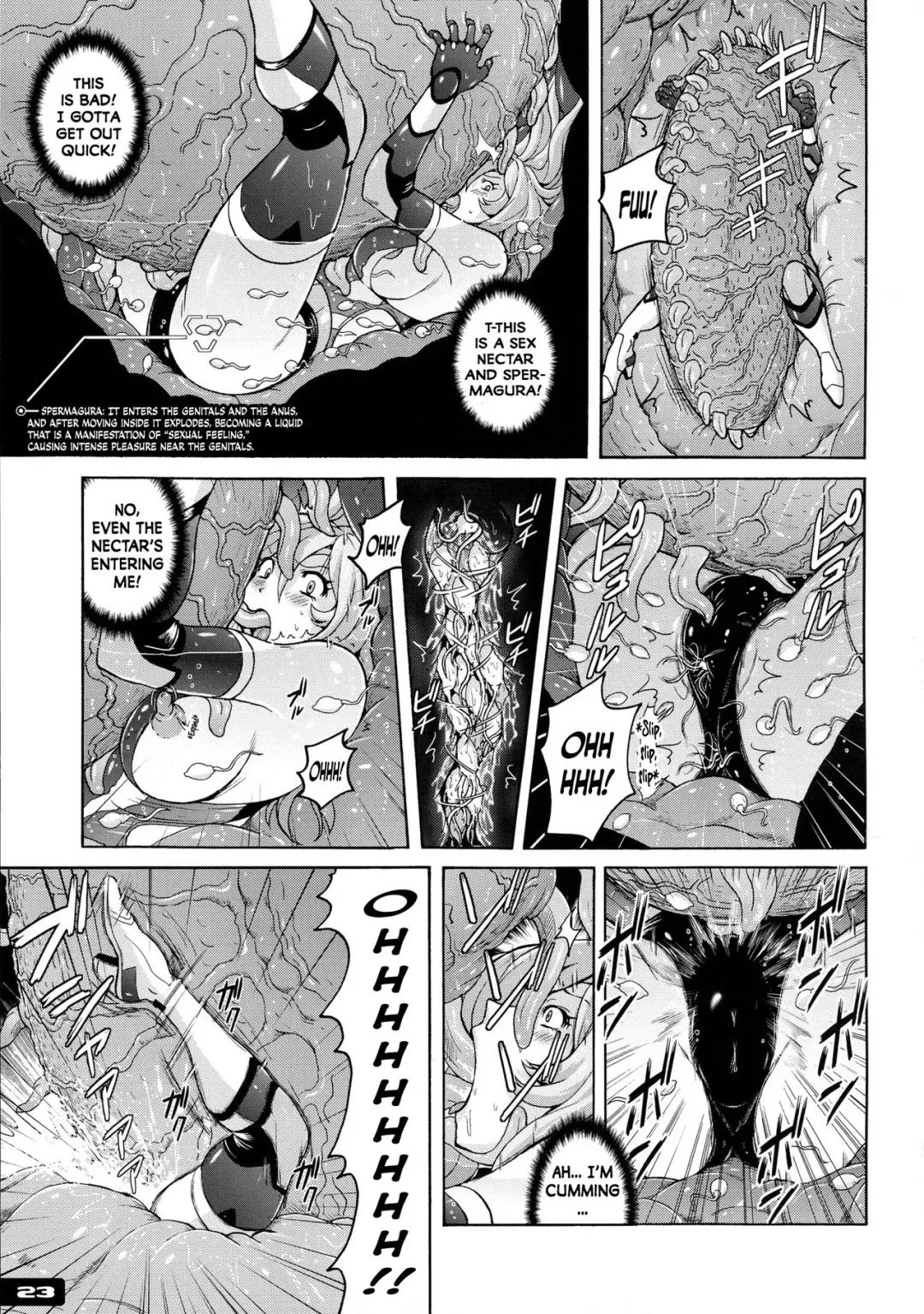 [Murasaki Nyaa] Pitapita Kyouei Mizugi Senshi 3 Fhentai - Page 23