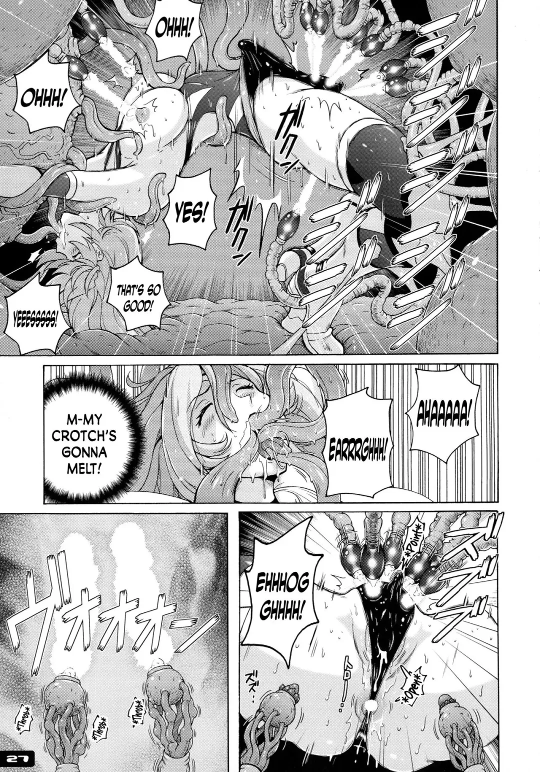[Murasaki Nyaa] Pitapita Kyouei Mizugi Senshi 3 Fhentai - Page 27