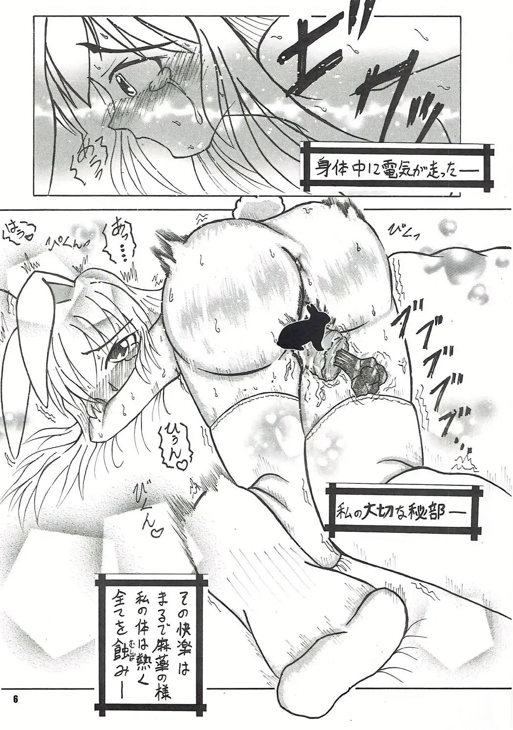 Touhou Shiro Shitagi - Panty Explosion of Rabbit. Fhentai - Page 5