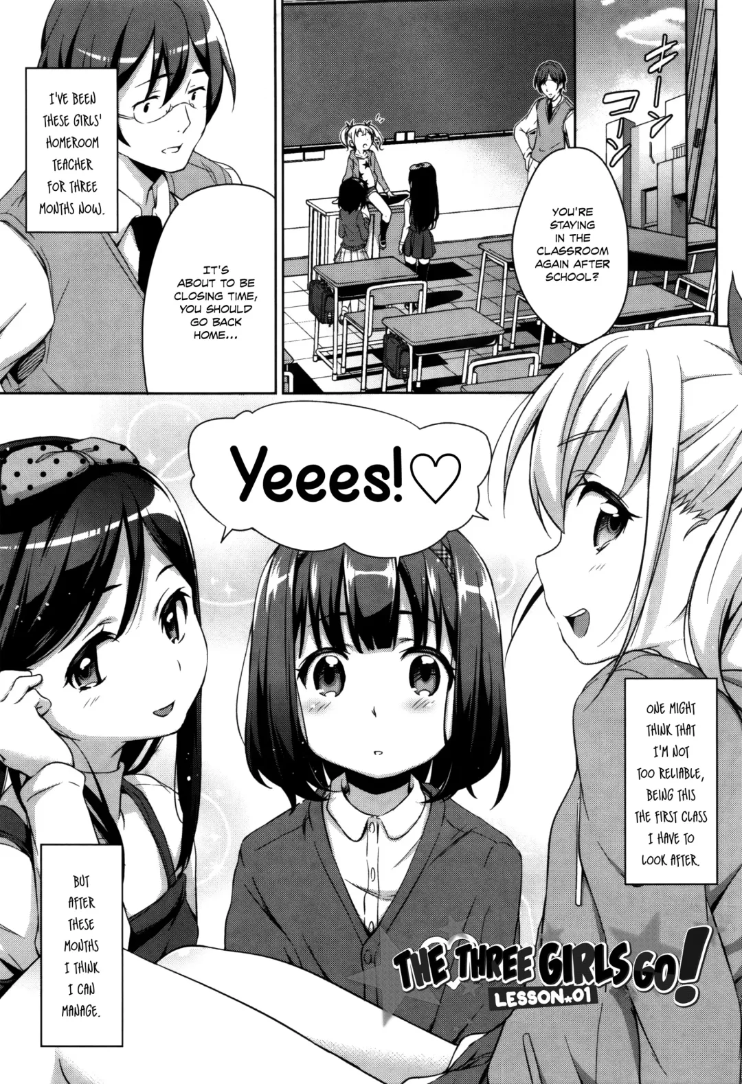 Read [Hashibiro Kou] Sanbiki ga Yuku! | The Three Girls Go! - Fhentai.net