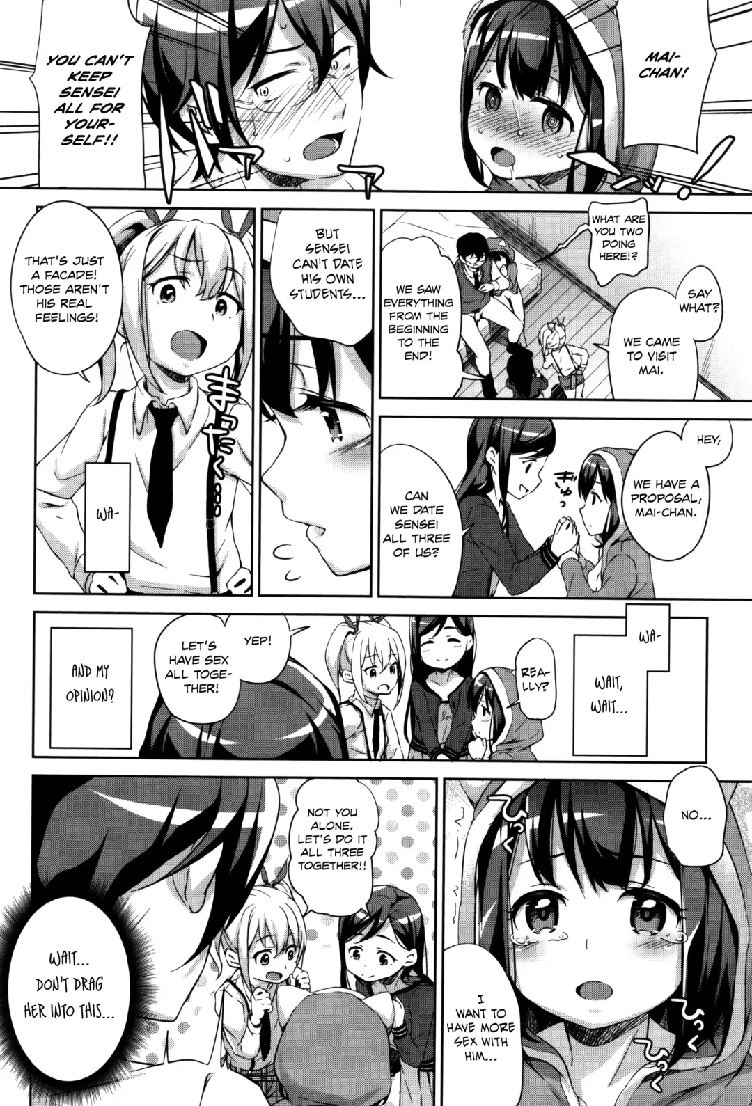 [Hashibiro Kou] Sanbiki ga Yuku! | The Three Girls Go! Fhentai.net - Page 60