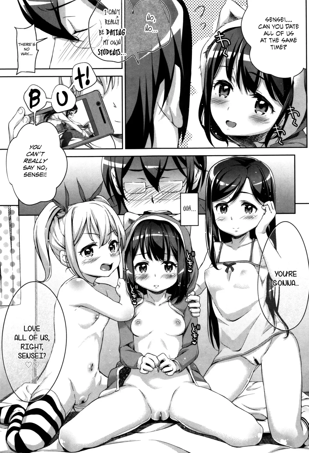 [Hashibiro Kou] Sanbiki ga Yuku! | The Three Girls Go! Fhentai.net - Page 61