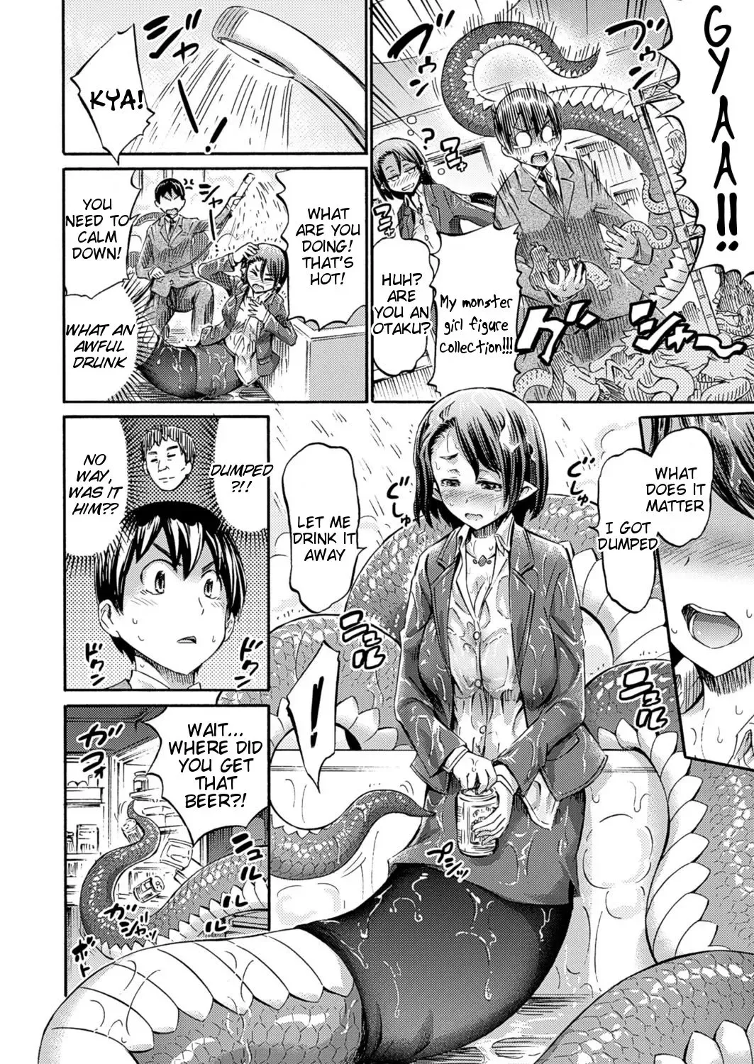 [Horitomo] Omochikaeri Lamia | Lamia, the Carry-Out Office Lady Fhentai - Page 4