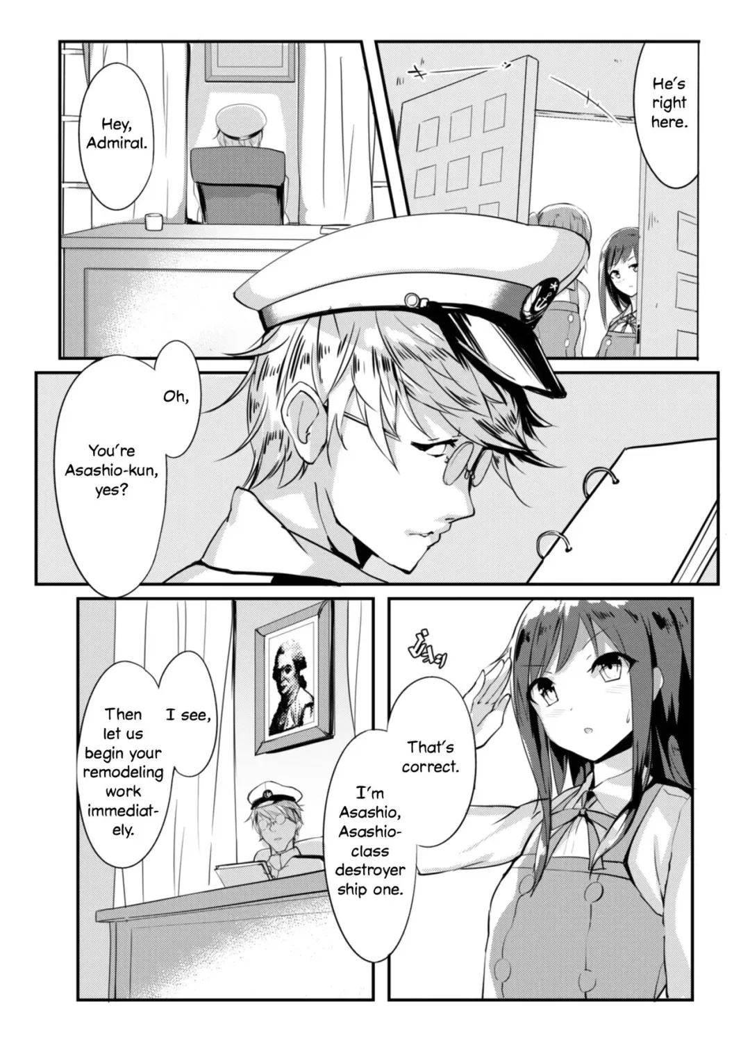 [Orihi Chihiro] Asashio Stranded Fhentai.net - Page 8