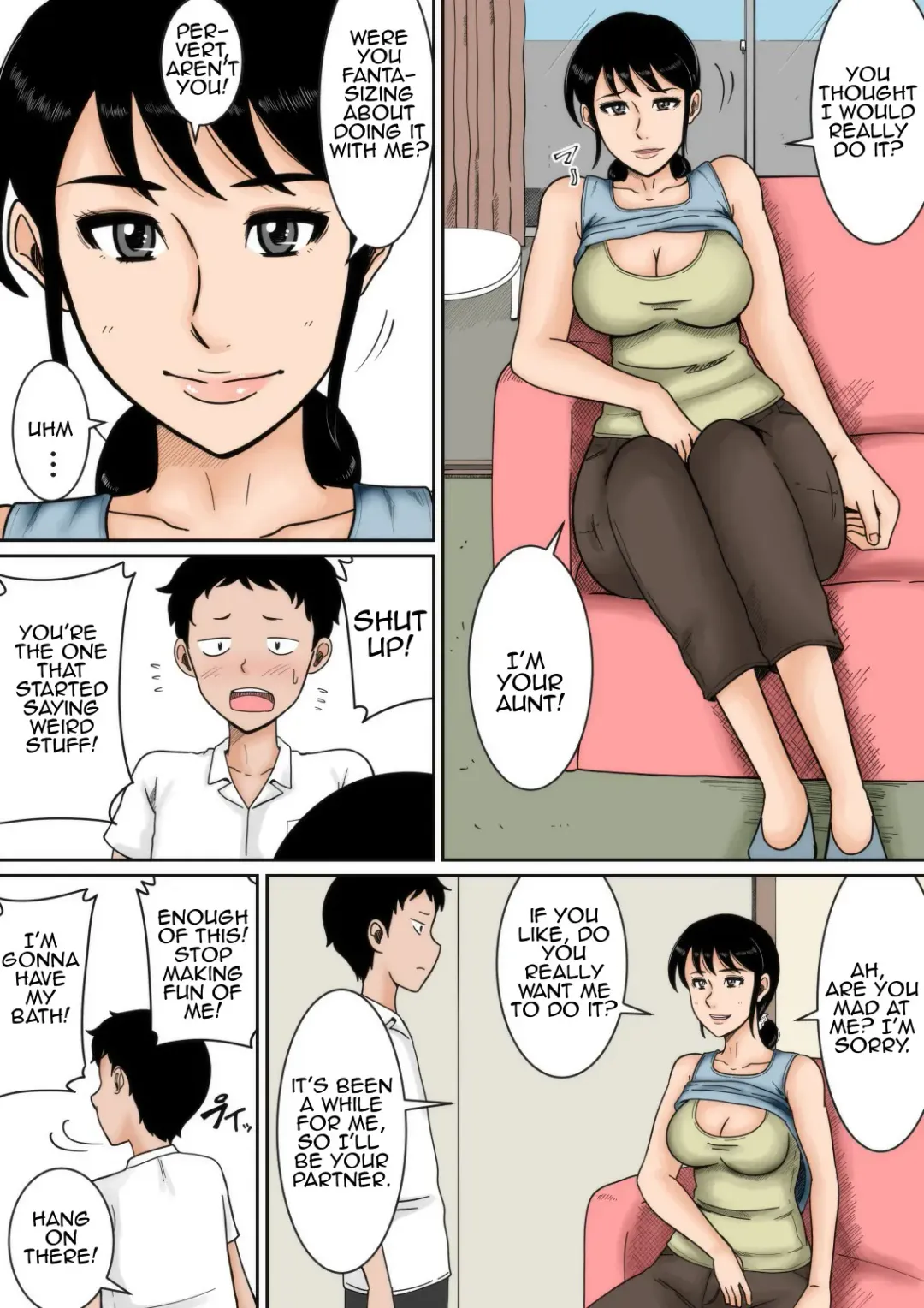 Boku to Oba | Aunt and Me Fhentai - Page 5