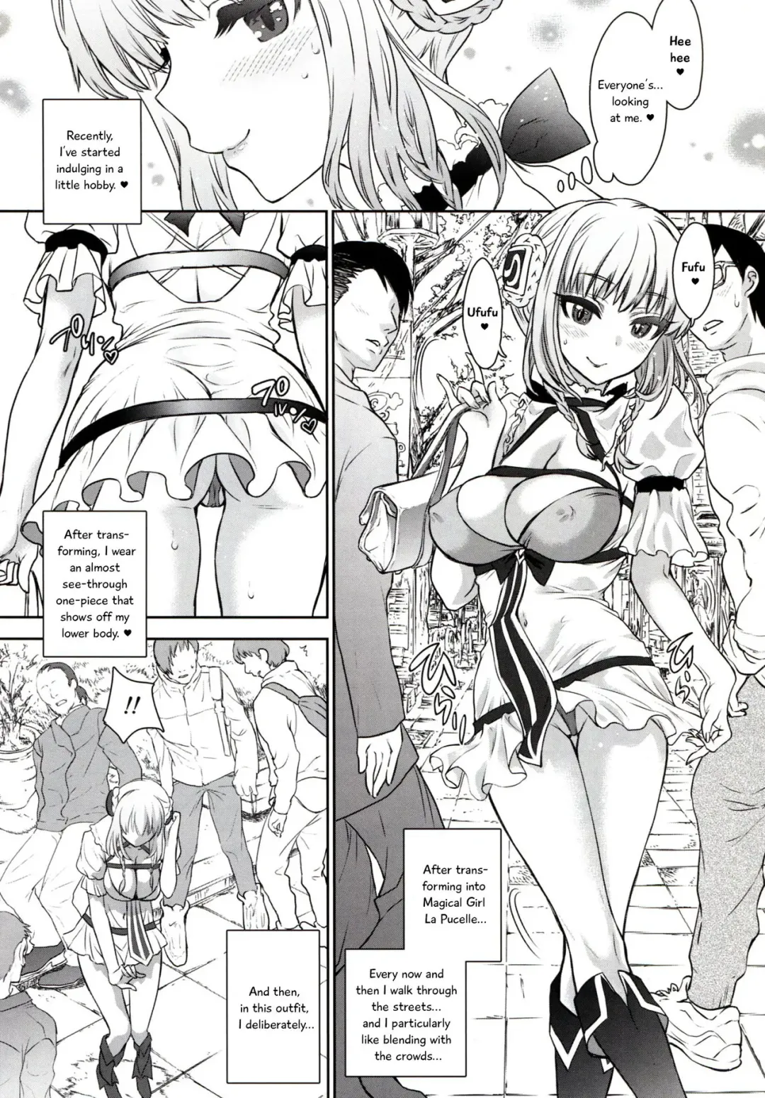 [Shimao Kazu] La Pucelle ga Chikan Densha de Lapulapu Shichau Hon Fhentai.net - Page 4