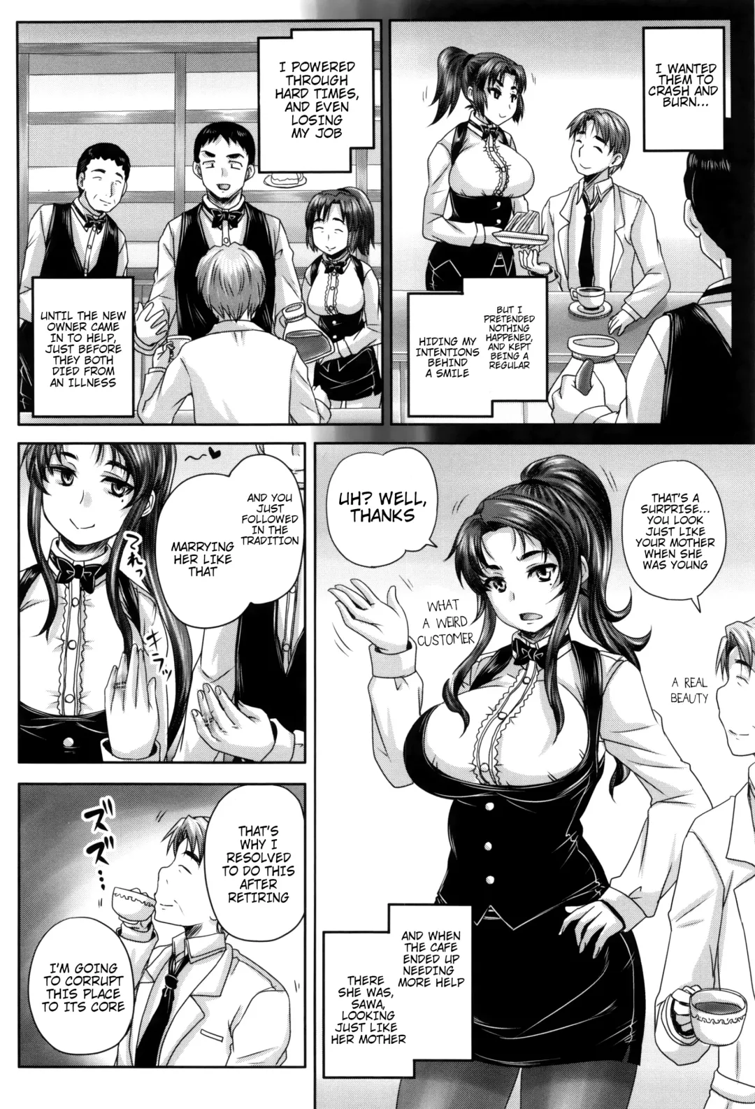 [Nozarashi Satoru] Kissa Hitozuma Nikudorei | Married Meat Slave Cafe Fhentai - Page 207