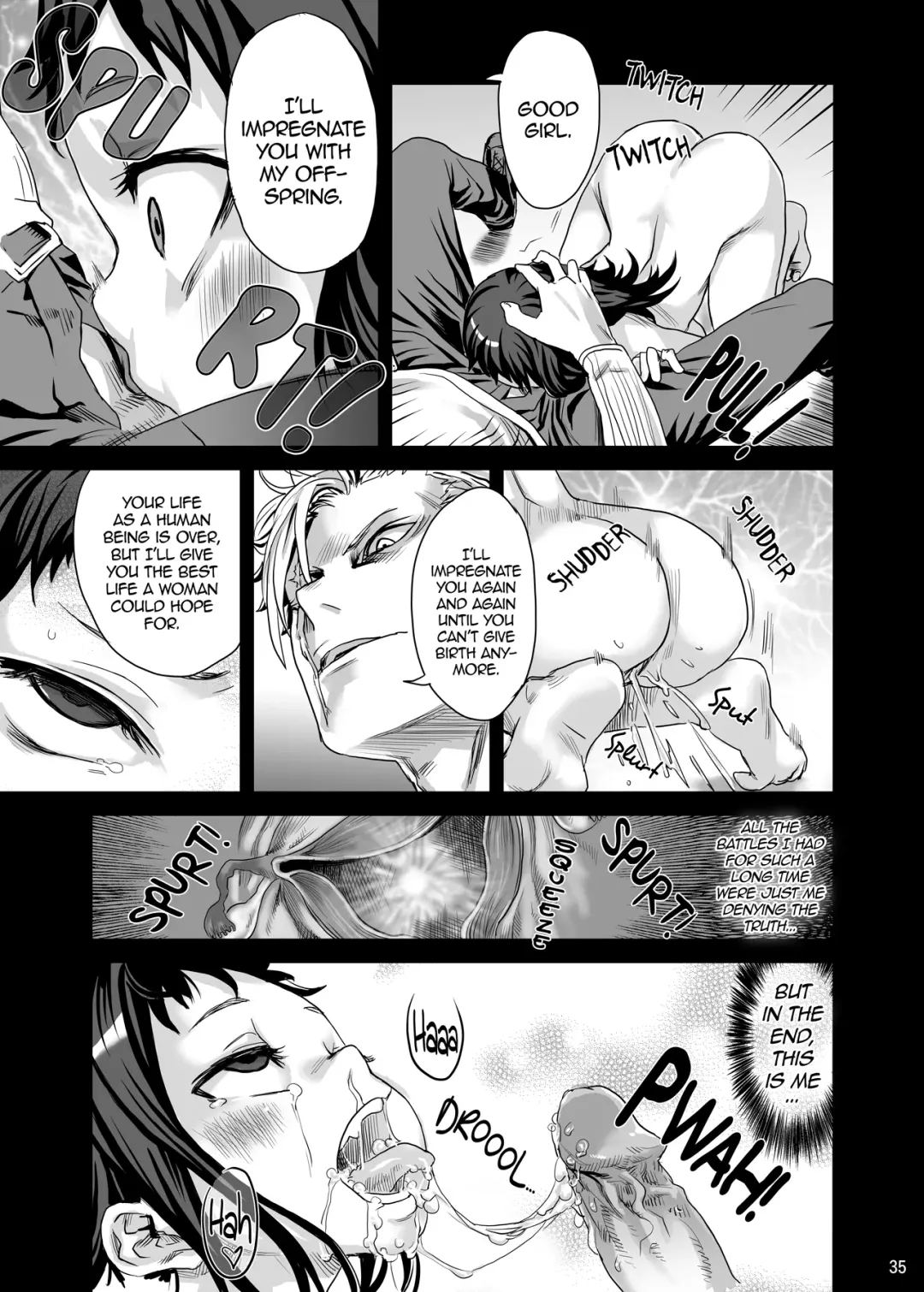 [Asanagi] Victim Girls 7 - Jaku Niku Kyoushoku Dog-eat-Bitch (decensored) Fhentai - Page 35