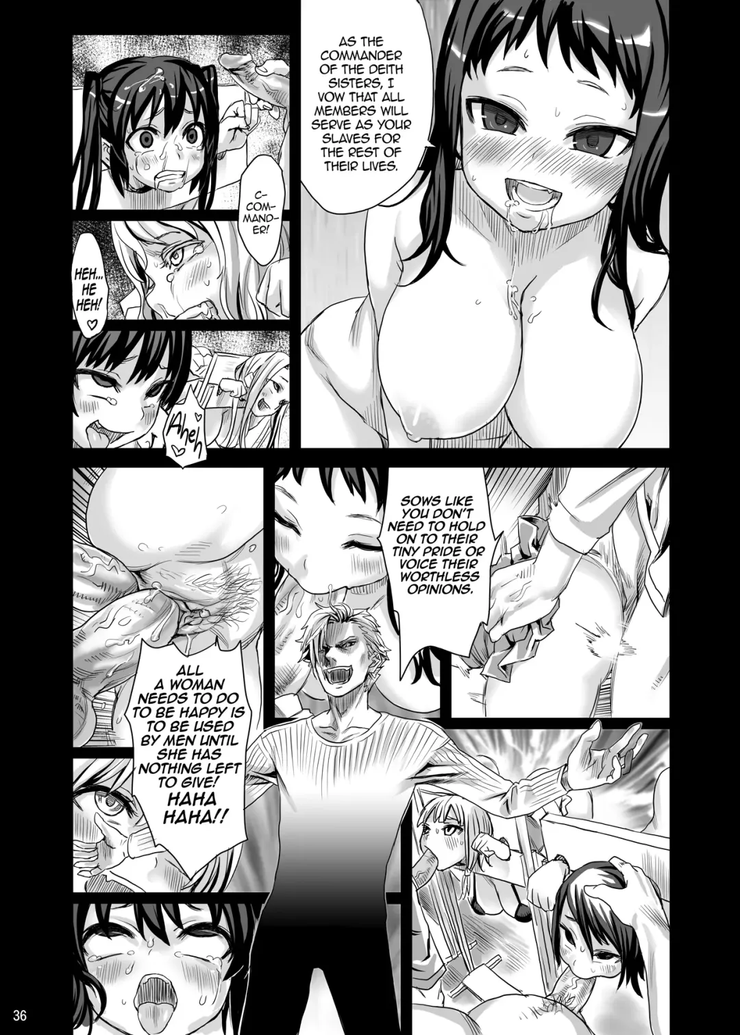 [Asanagi] Victim Girls 7 - Jaku Niku Kyoushoku Dog-eat-Bitch (decensored) Fhentai - Page 36