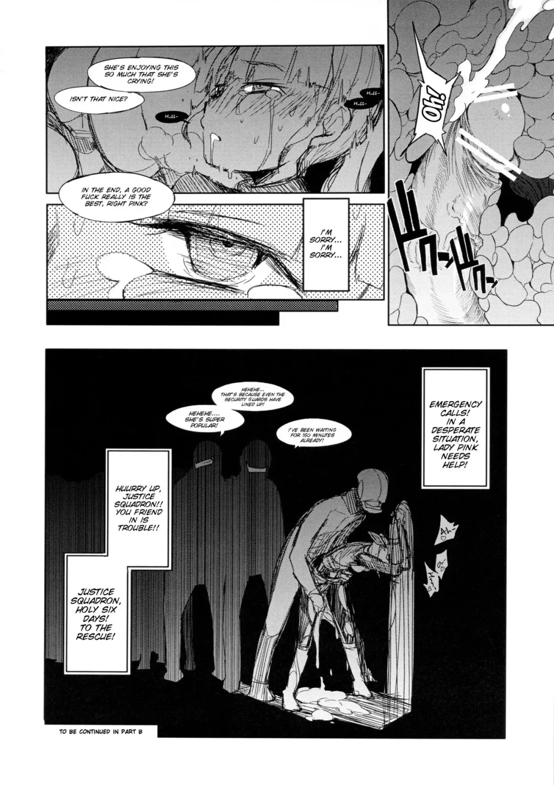 [F4u] the Pink - Tokusatsu Heroine Tsukamaeta!!! Part A Fhentai - Page 18