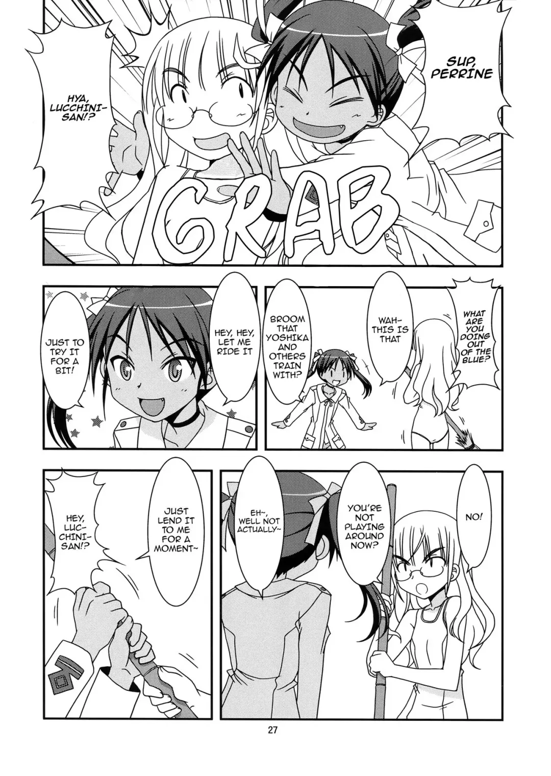 [Akikan - Benjamin - Muichimon] Majo Biyori | Daily Witches Fhentai - Page 27