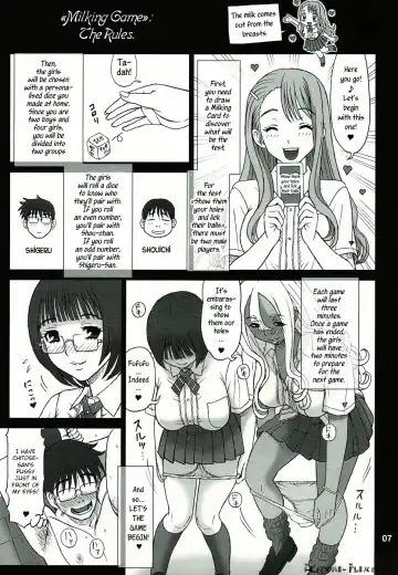 [13.] 29 Kaiten Sakusei Yuugi Milking Game JK Fhentai - Page 6