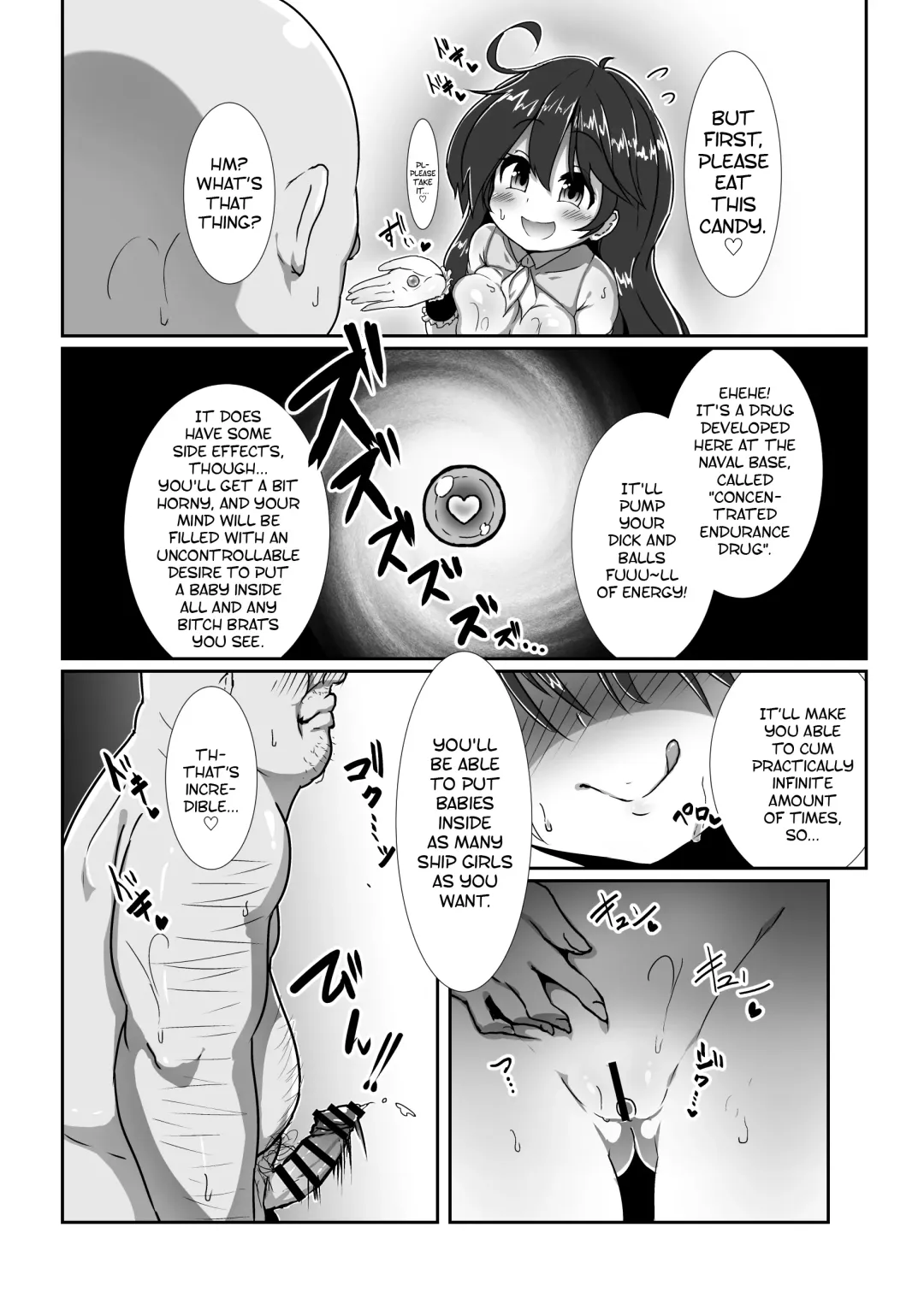 Kozukuri Chinjufu ~Mesugaki Kanmusu no Shikyuu de Tanoshiku Onaho o Tsukutte Asobou~ | Baby Making Naval Base ~Let's Have Fun Making Onaholes With Bitch Brat Ship Girls' Wombs~ Fhentai - Page 3