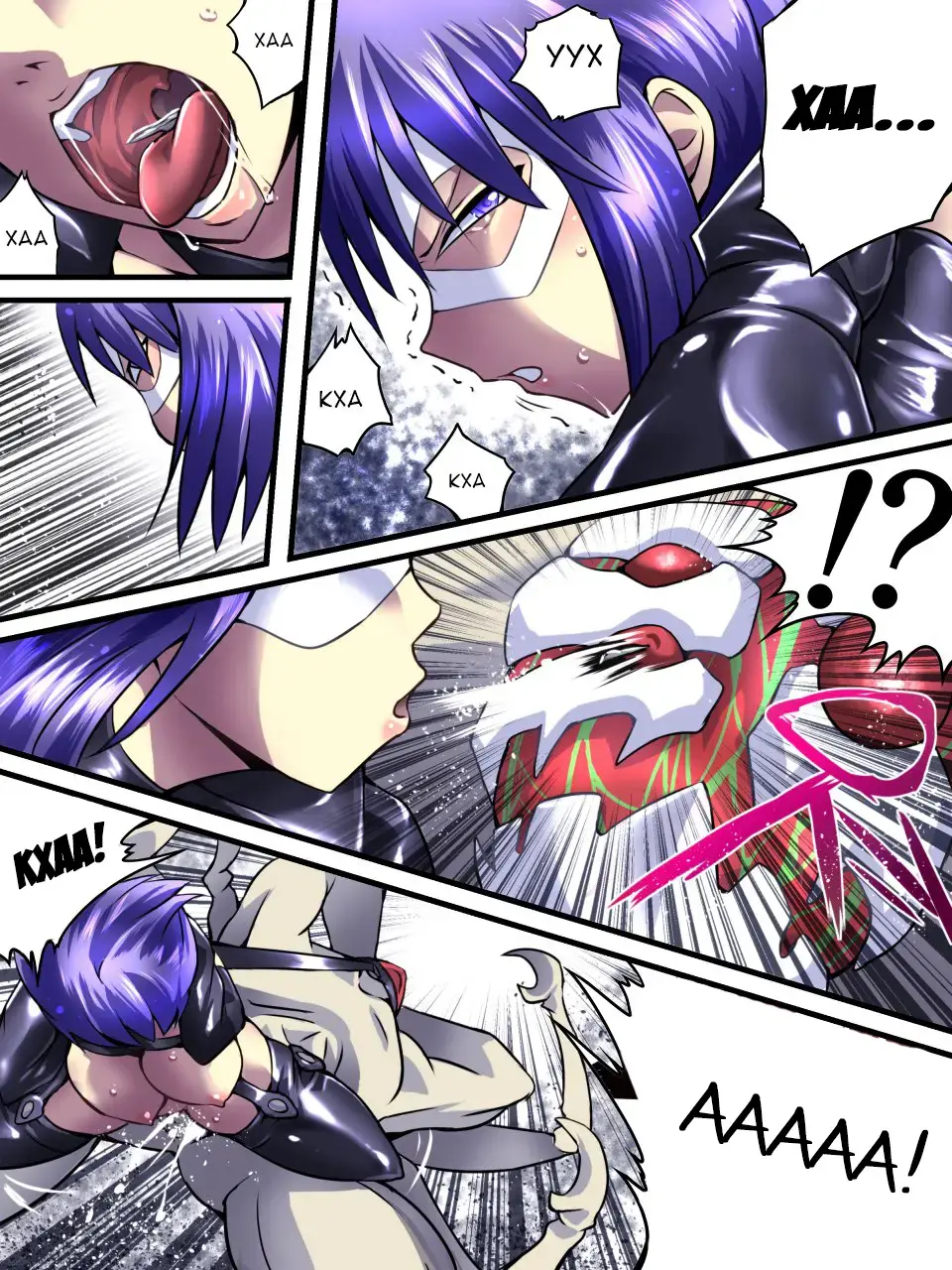 Superheroine Yuukai Ryoujoku VII - Superheroine in Distress - Kunoichi Suzushiro II Fhentai - Page 25