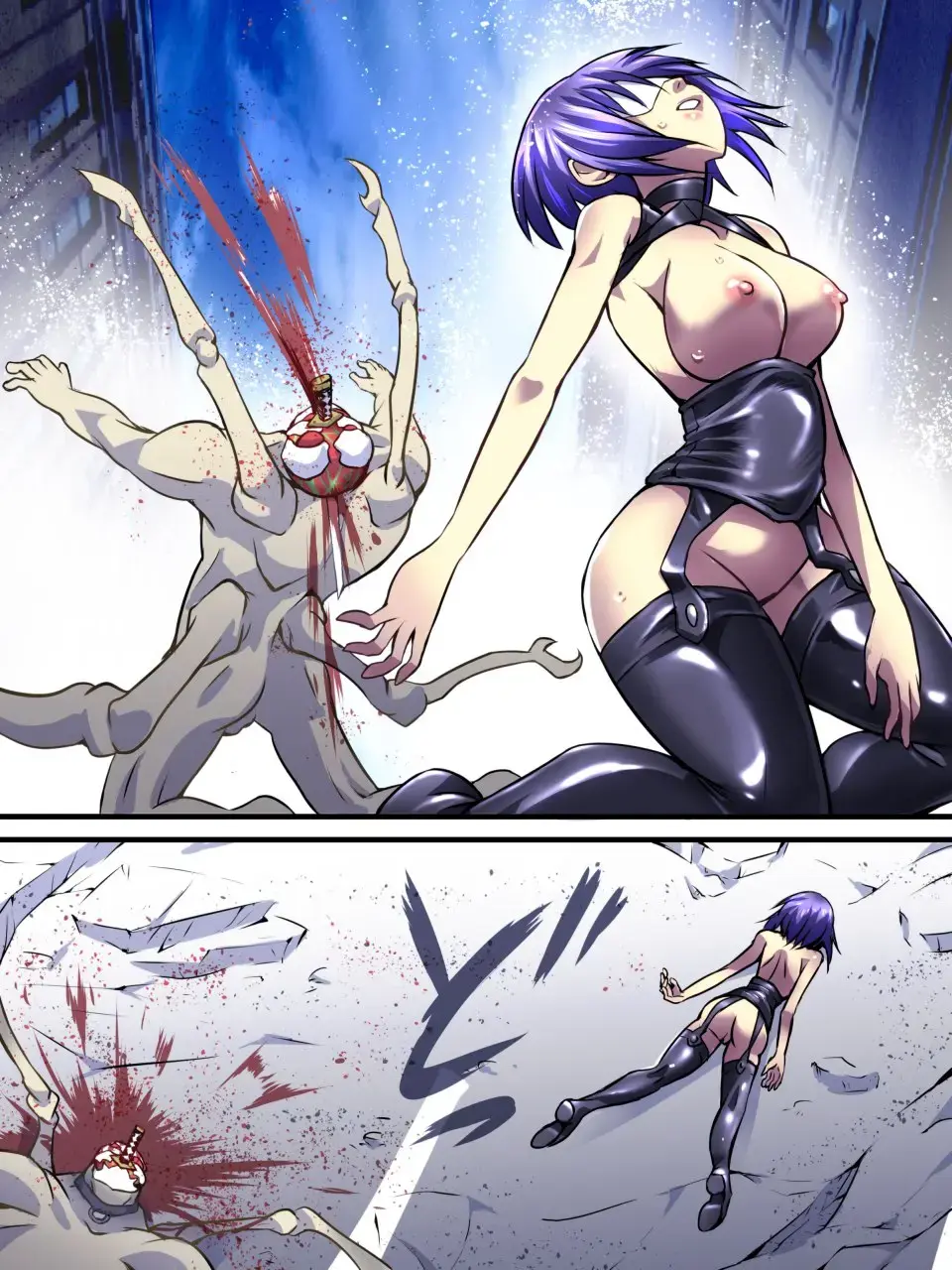 Superheroine Yuukai Ryoujoku VII - Superheroine in Distress - Kunoichi Suzushiro II Fhentai - Page 31