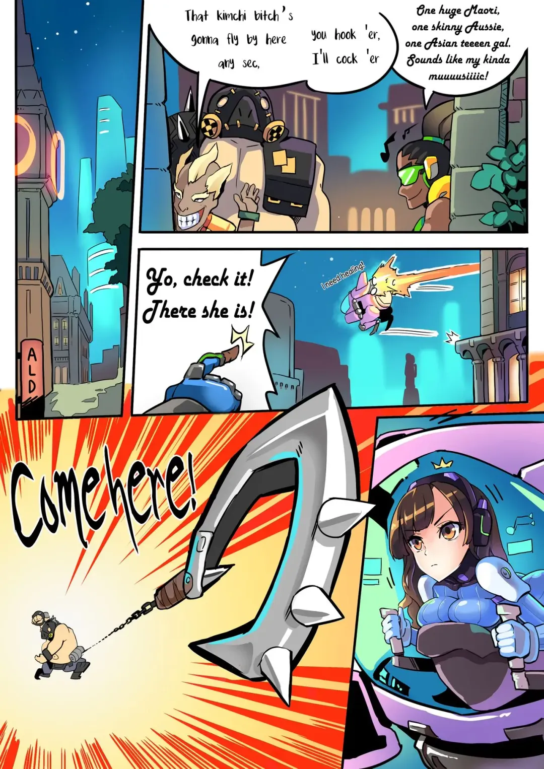 Viva la D.Va Fhentai.net - Page 1