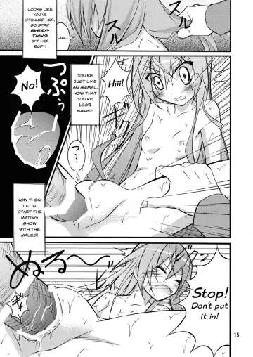 [Matsuno Susumu] Aria no Enkaku Kyousei Roshutsu | Aria's Remote Compulsive Exposure Fhentai - Page 14