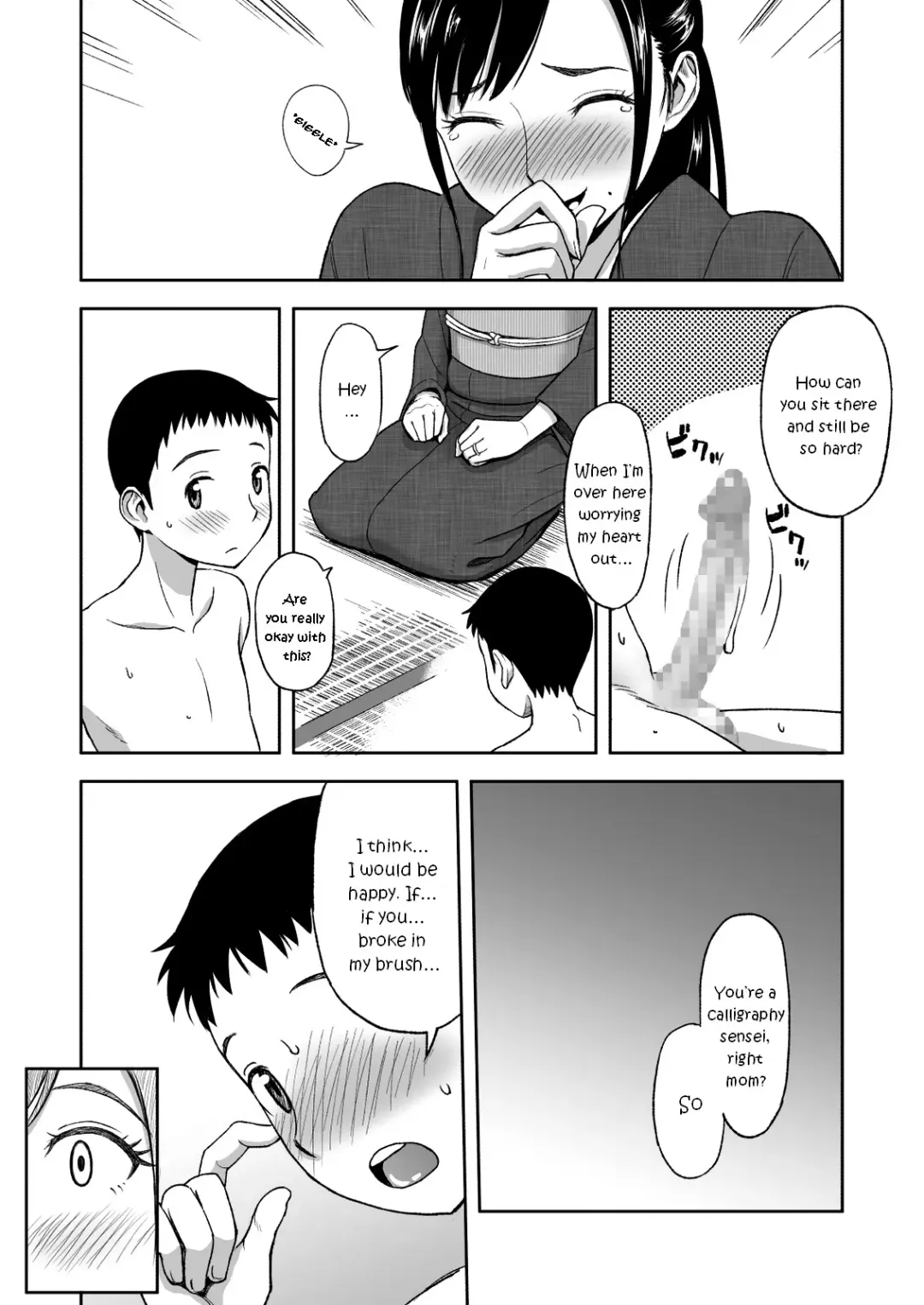 [Tadano Kushami] Haha ga Taisetsu ni Shite Iru Fude | Mother's Beloved Brush Fhentai.net - Page 20