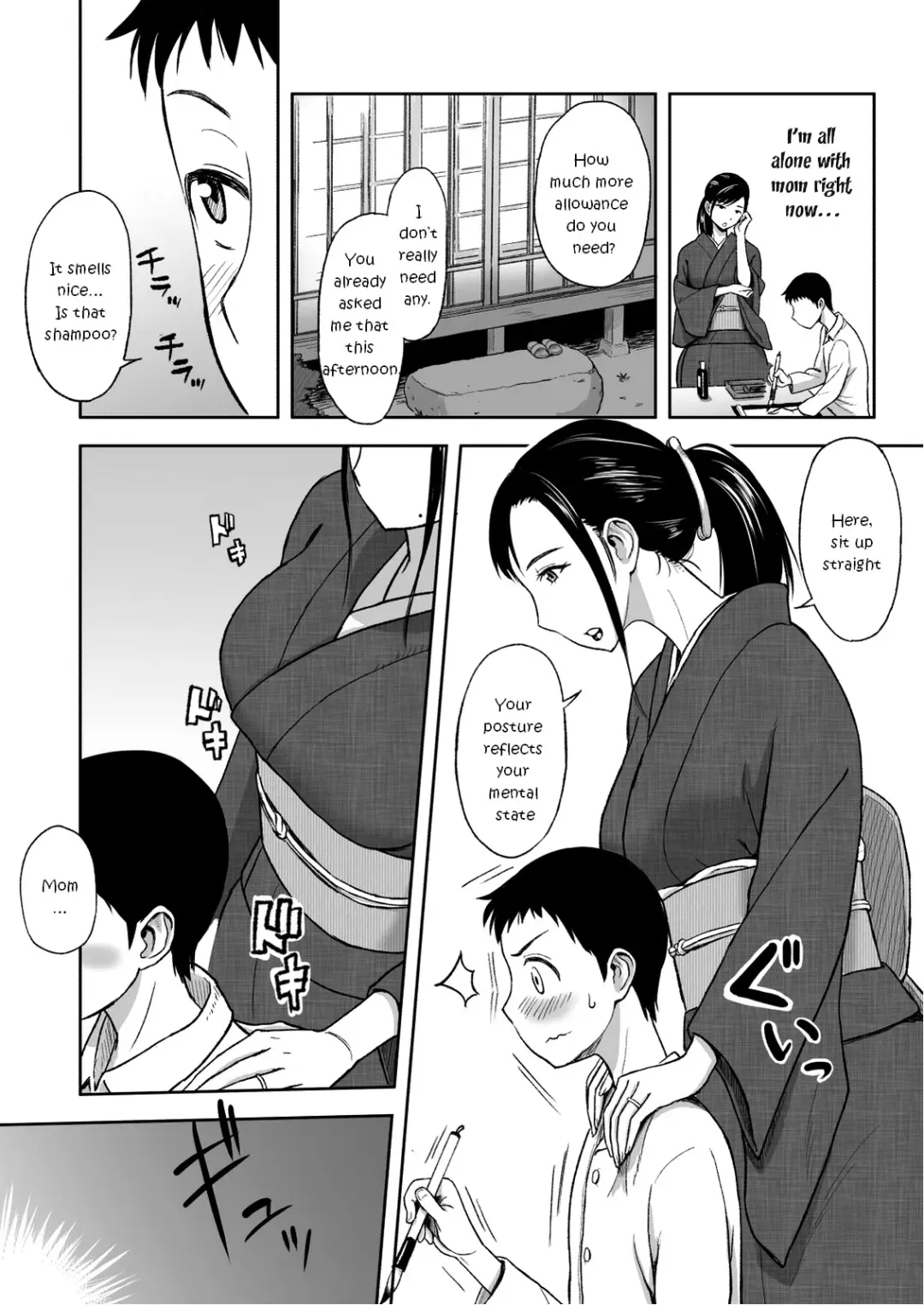 [Tadano Kushami] Haha ga Taisetsu ni Shite Iru Fude | Mother's Beloved Brush Fhentai.net - Page 9