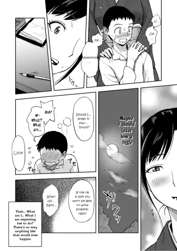 [Tadano Kushami] Haha ga Taisetsu ni Shite Iru Fude | Mother's Beloved Brush Fhentai.net - Page 10