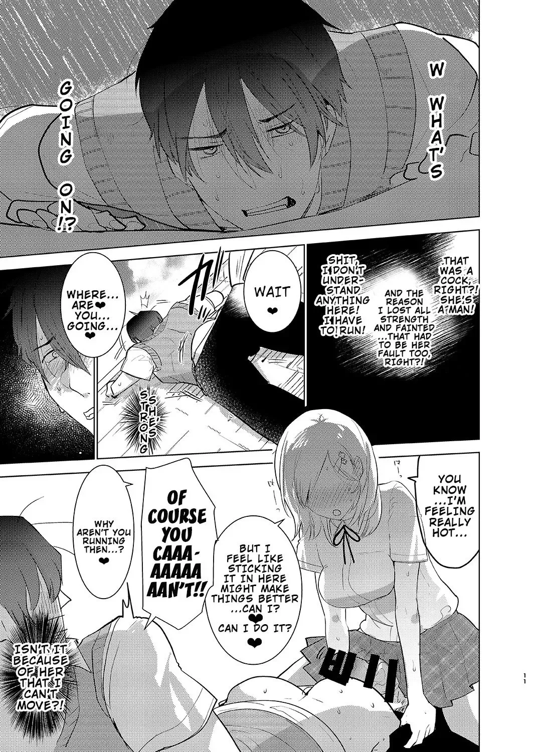 [Aimaitei Umami] Gakkou Ichi no Ouji-sama ga Jitsuwa DoS de Haraguro dakedo Atashi no Futanari Chinpo no Mae dato Soku Ochi Mesu Ahegao Sarashichautte Hontou desu ka?! Fhentai - Page 10