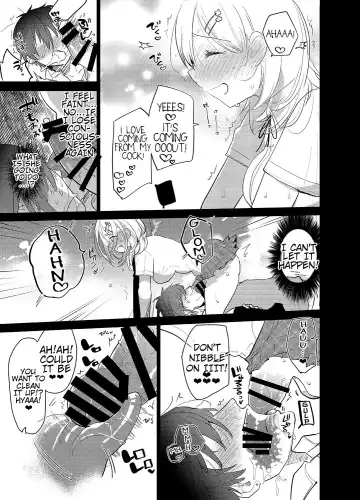 [Aimaitei Umami] Gakkou Ichi no Ouji-sama ga Jitsuwa DoS de Haraguro dakedo Atashi no Futanari Chinpo no Mae dato Soku Ochi Mesu Ahegao Sarashichautte Hontou desu ka?! Fhentai - Page 28