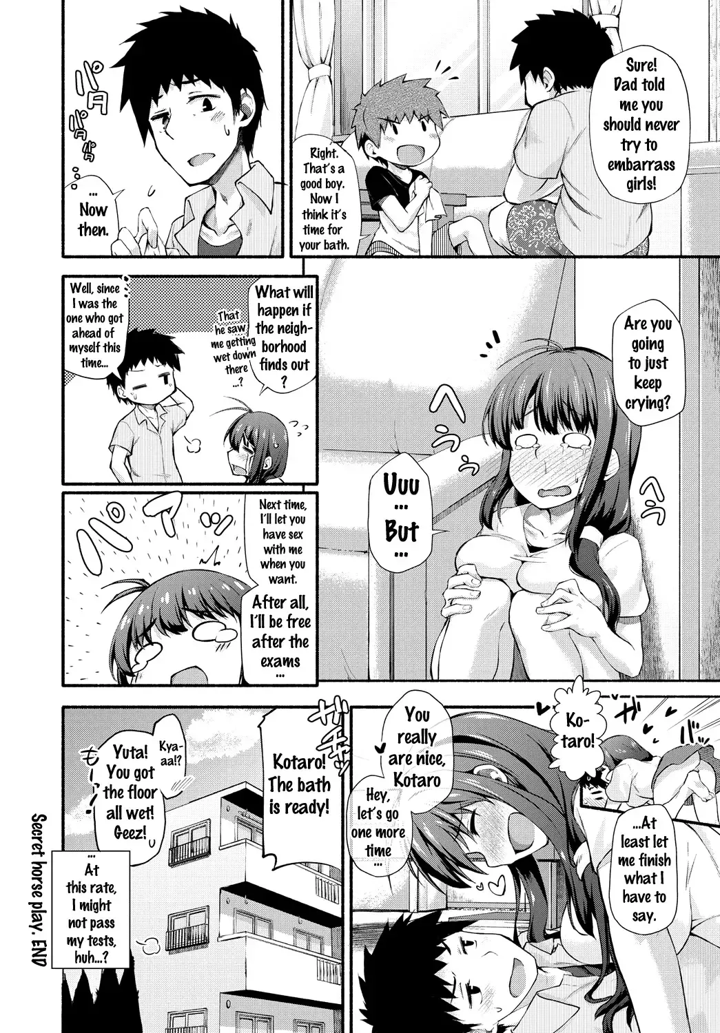 [Shiraishinsuke] Naisho no Ouma-san Gokko | Secret Horse Play Fhentai.net - Page 22