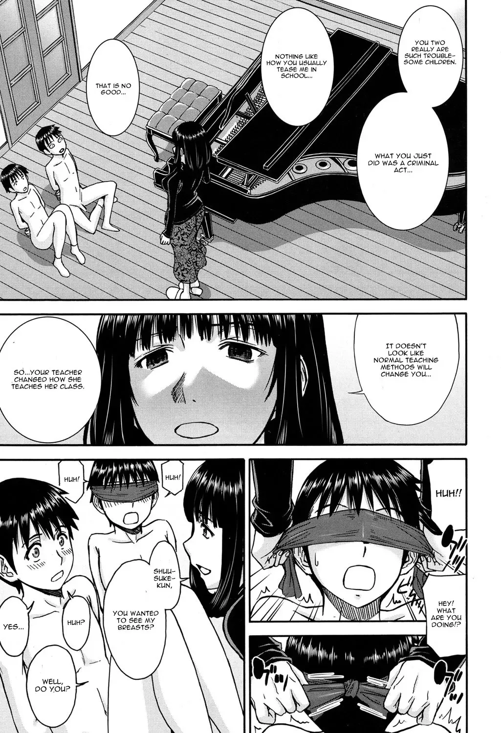 [Inomaru] Mizuki Sensei to Akudou - Miss. Mizuki and bad boy Fhentai - Page 11