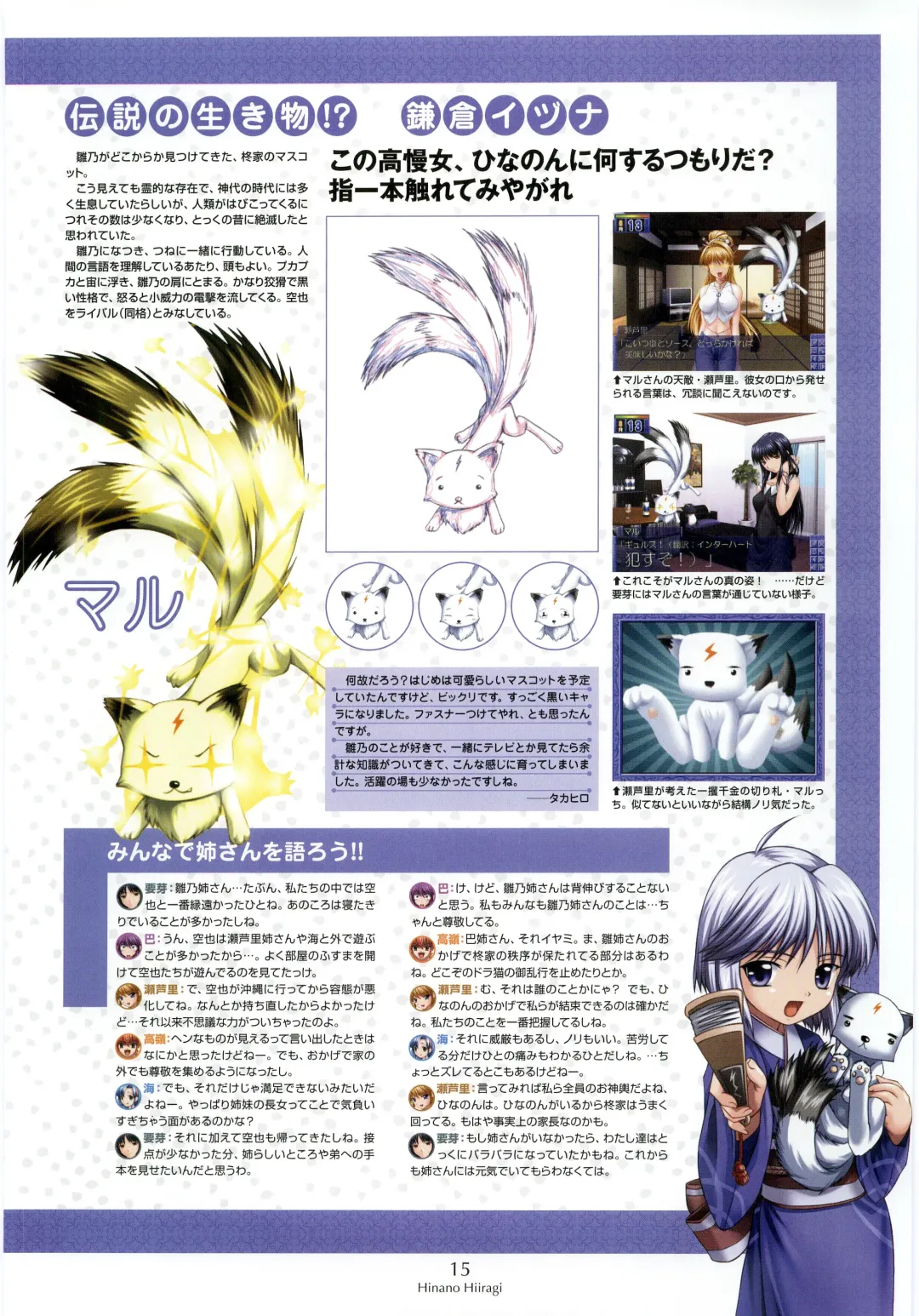 [Shironeko Sanbou] Nee, Chan to Shiyou yo! Official Fanbook - Ai to Batou no Hibi Fhentai - Page 21