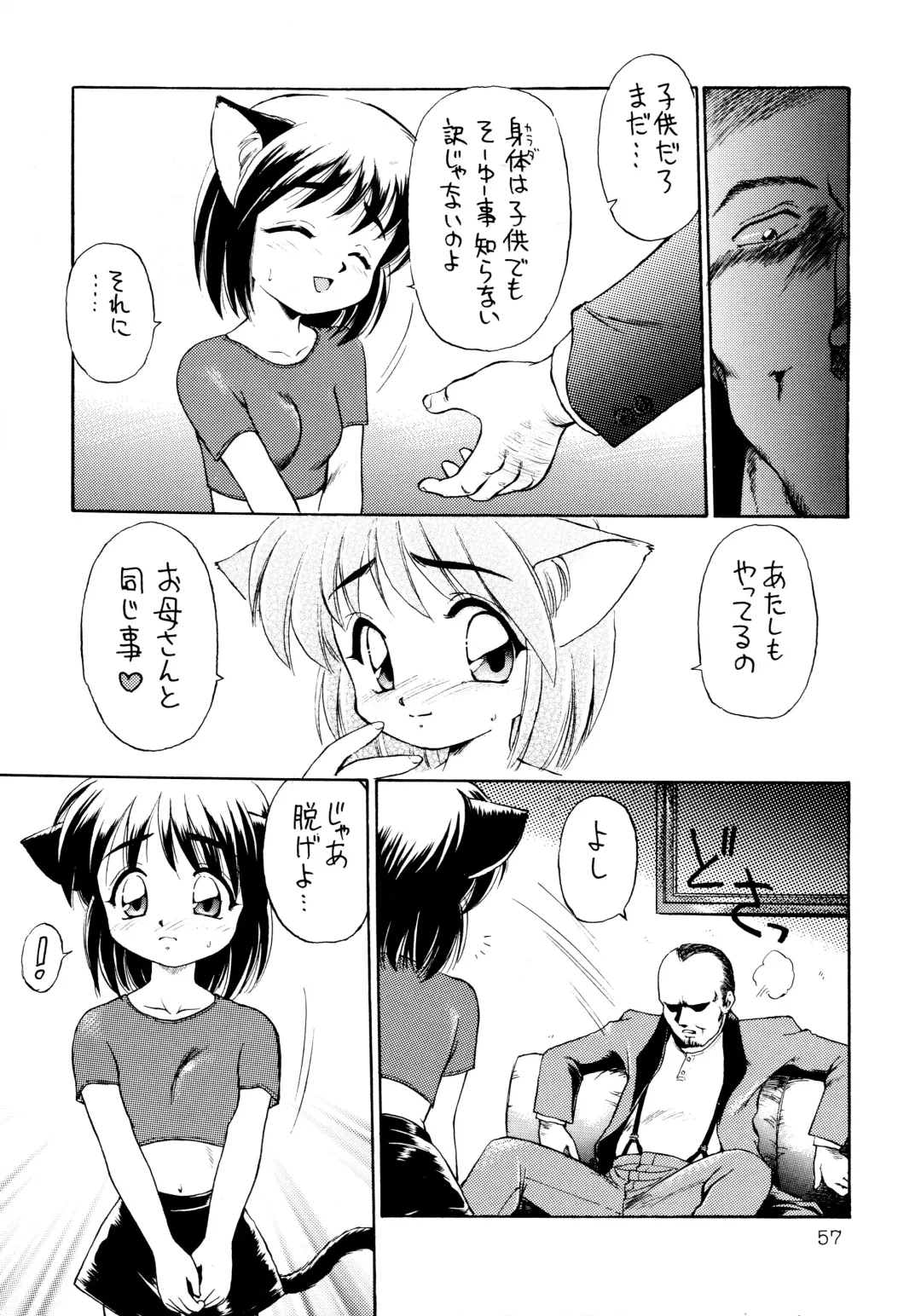 [Ebifly - Neriwasabi] Uwasa no Neko Shuukai Fhentai - Page 57