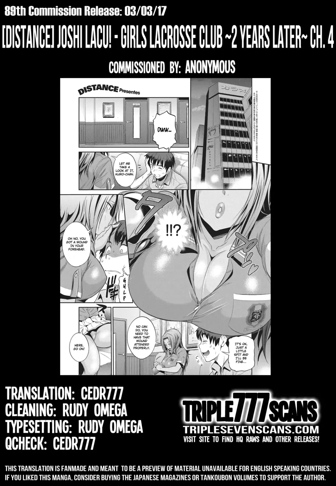 [Distance] Joshi Lacu! - Girls Lacrosse Club ~2 Years Later~ Ch. 4 Fhentai - Page 42