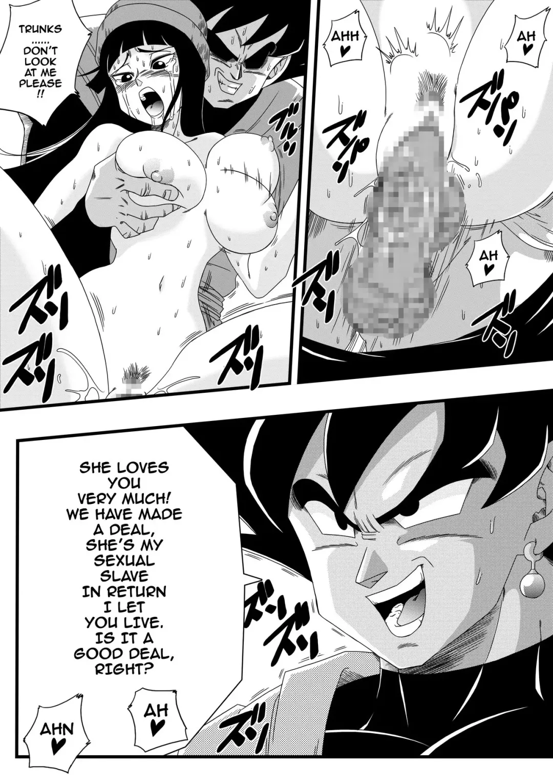 [Yamamoto] Black, Mirai no Hero o Taosu! Teisou na Kanojo ga Gisei ni! | BLACK DEFEATS THE HERO OF THE FUTURE! THE SACRIFICE OF THE FAITHFUL BRIDE! Fhentai.net - Page 4