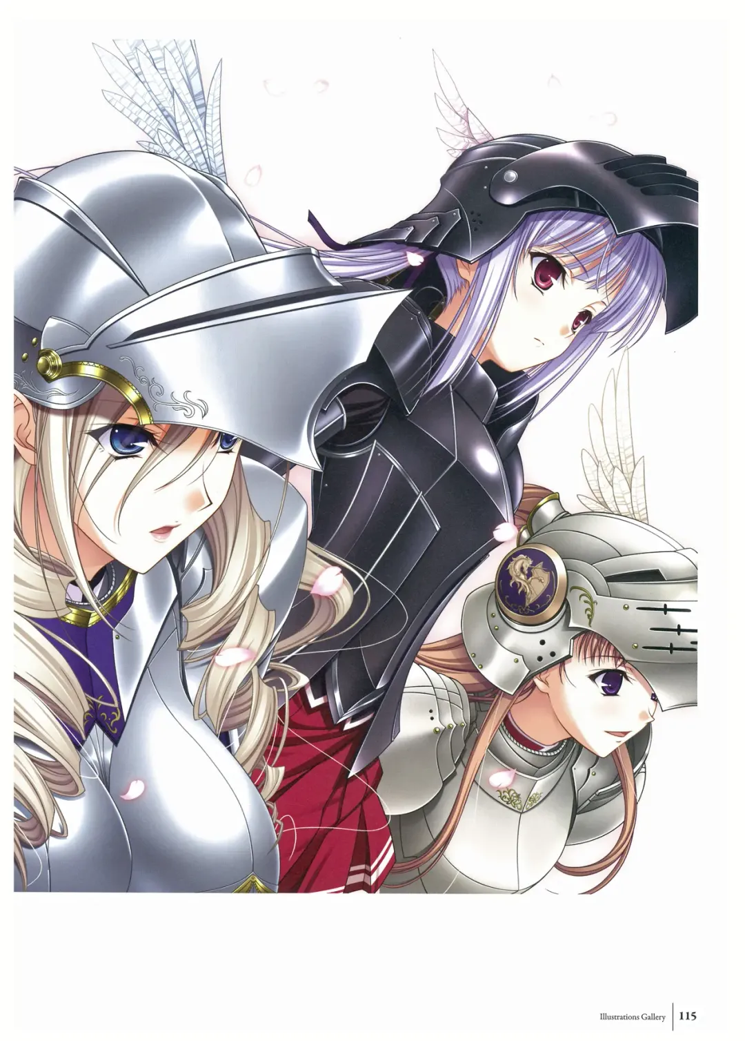 [Komori Kei] Walkure Romanze Visual Fan Book Fhentai - Page 117